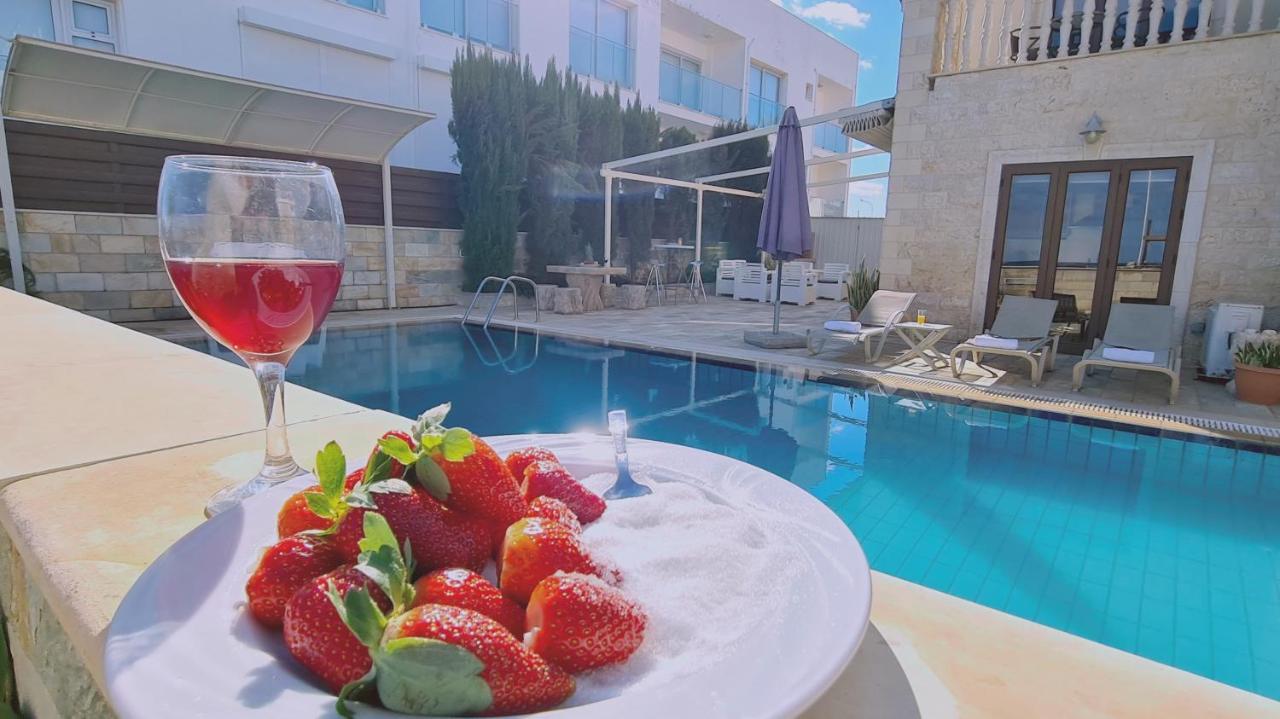 Stay Ocean View Villa Paralimni Ngoại thất bức ảnh